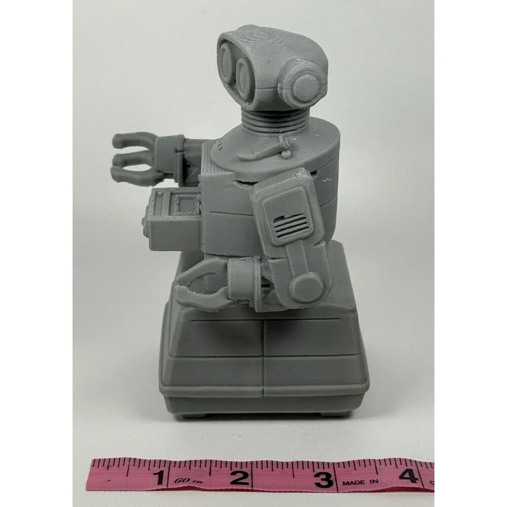 Omnibot 2000 Robot 5” Figure Retro 1980s Toy Drawer Open Variant